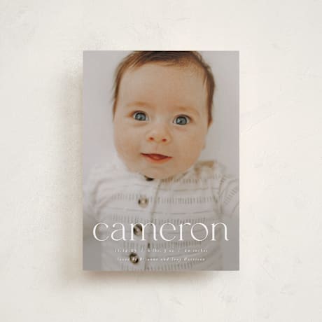 Petite Birth Announcements