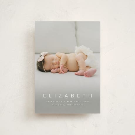 Petite Birth Announcements
