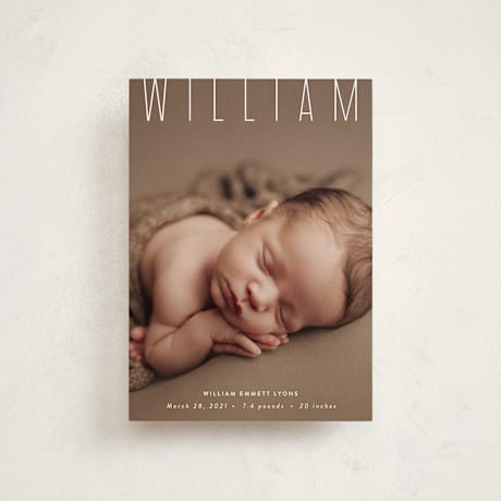 Petite Birth Announcements