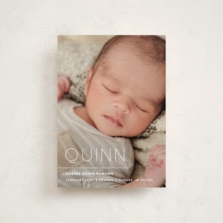 Petite Birth Announcements
