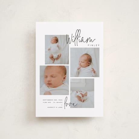 Petite Birth Announcements
