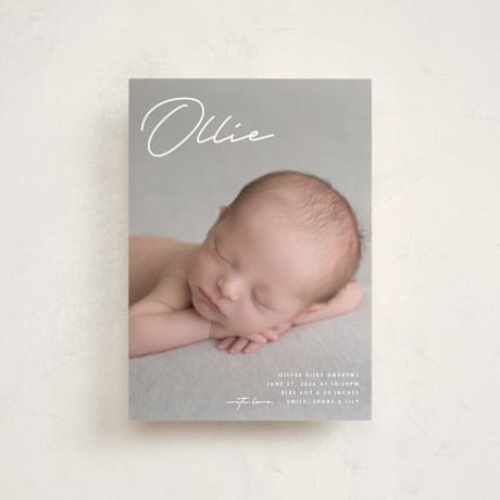 Petite Birth Announcements