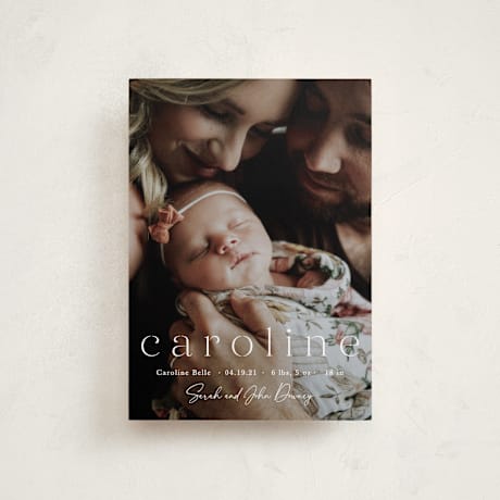 Petite Birth Announcements