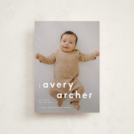 Petite Birth Announcements