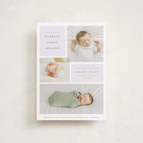 Petite Birth Announcements