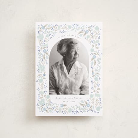 Petite Memorial Cards
