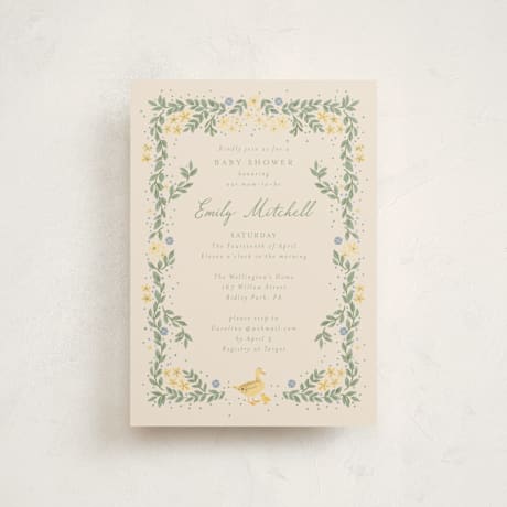 Baby Shower Postcards