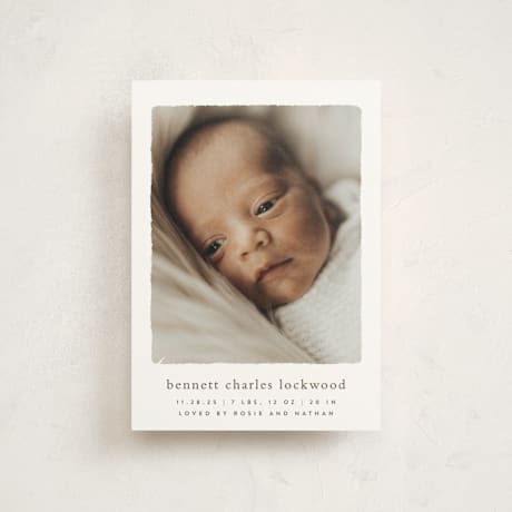Petite Birth Announcements