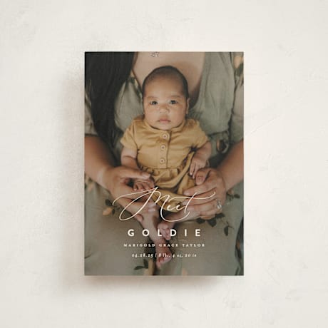 Petite Birth Announcements