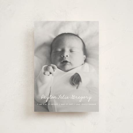 Petite Birth Announcements