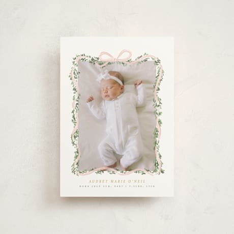Petite Birth Announcements