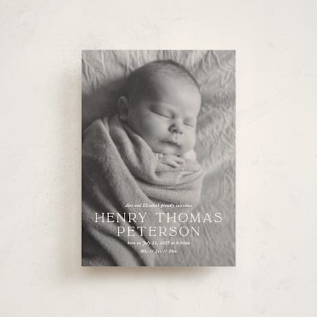 Petite Birth Announcements