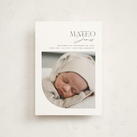 Petite Birth Announcements