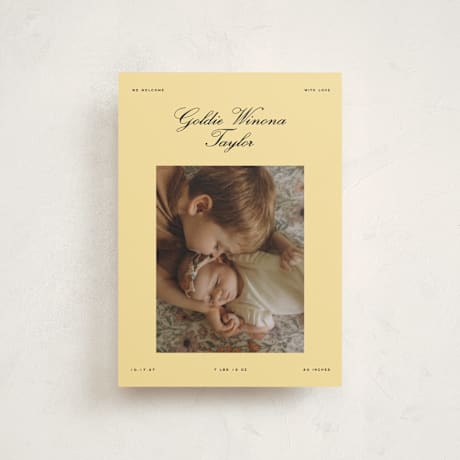 Petite Birth Announcements