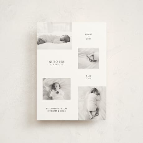 Petite Birth Announcements