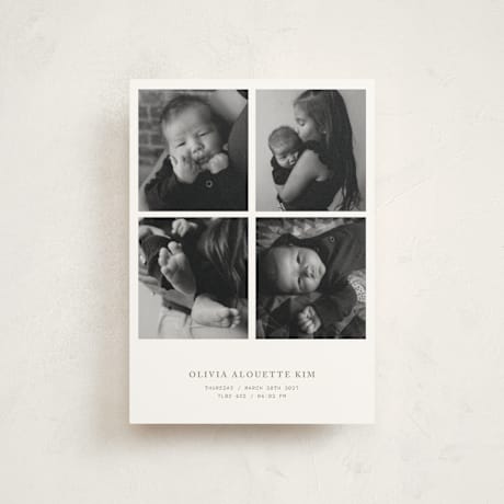 Petite Birth Announcements