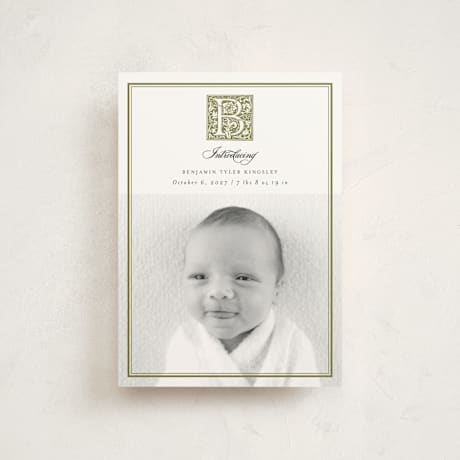 Petite Birth Announcements