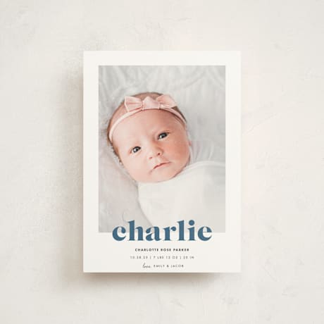 Petite Birth Announcements