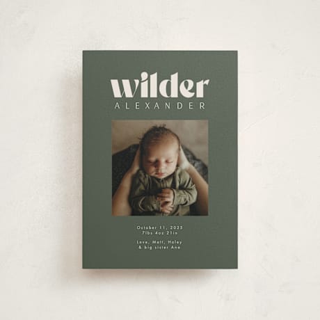 Petite Birth Announcements