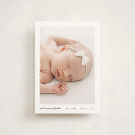 Petite Birth Announcements