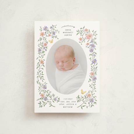 Petite Birth Announcements