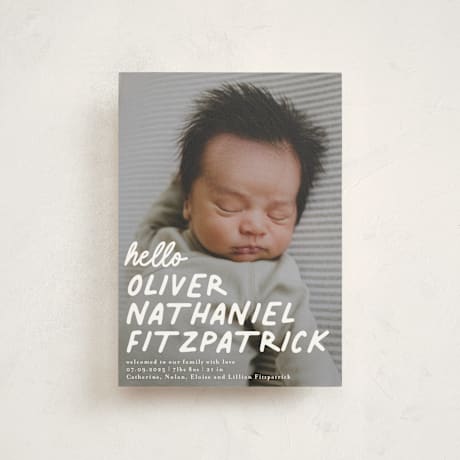 Petite Birth Announcements