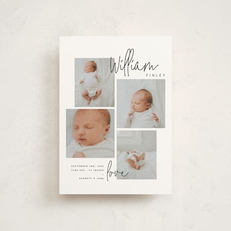 Birth Announcement Postcards