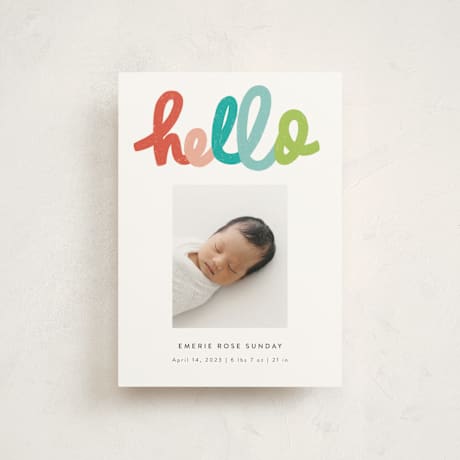 Birth Announcement Postcards