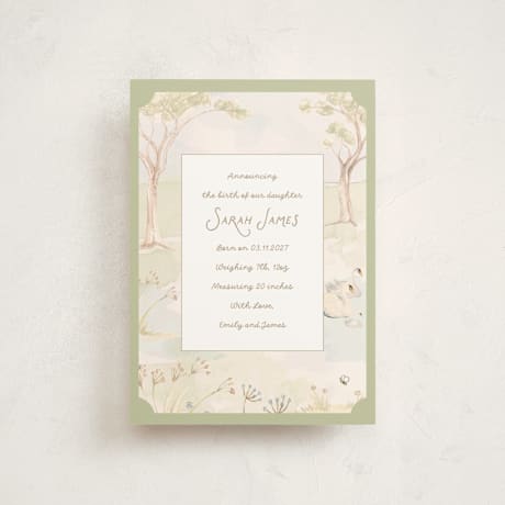 Birth Announcement Postcards
