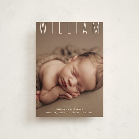 Birth Announcement Postcards