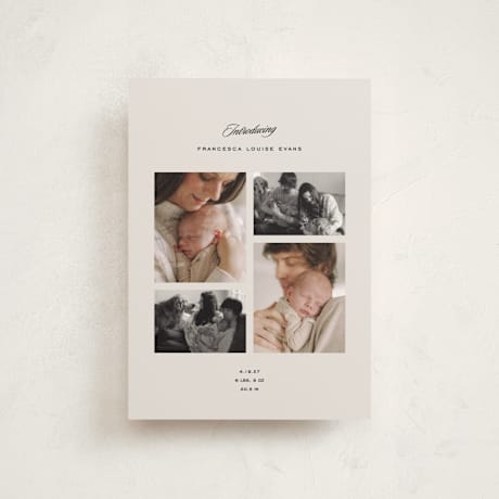 Birth Announcement Postcards