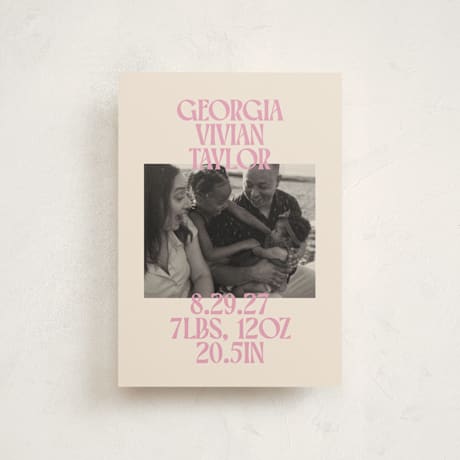 Birth Announcement Postcards