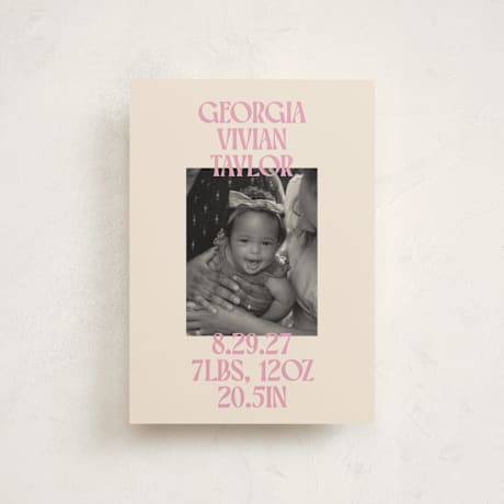 Birth Announcement Postcards
