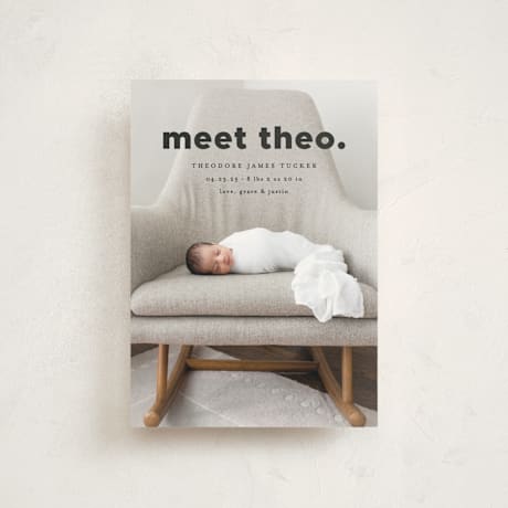 Birth Announcement Postcards