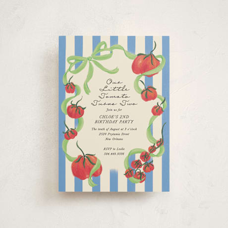 Petite Children's Birthday Party Invitations