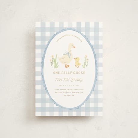 Petite Children's Birthday Party Invitations