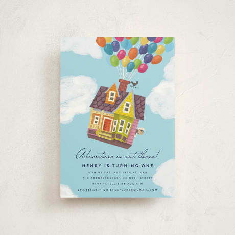 Petite Children's Birthday Party Invitations