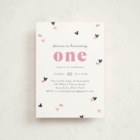 Petite Children's Birthday Party Invitations