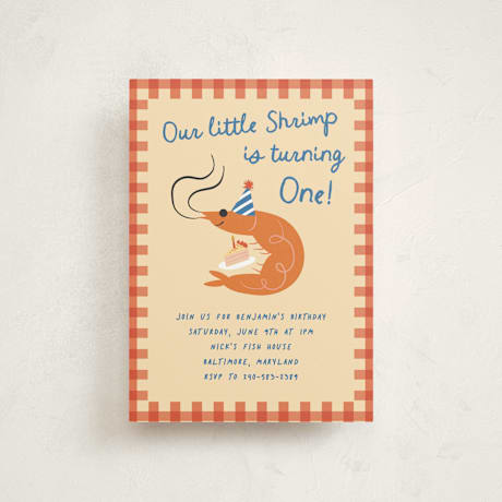 Petite Children's Birthday Party Invitations