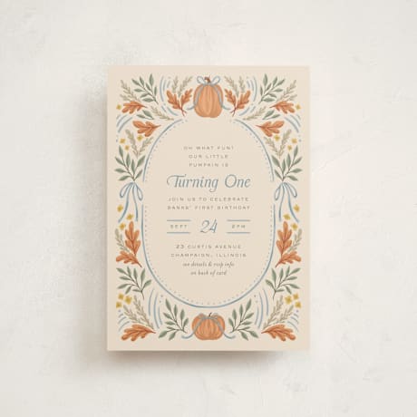 Petite Children's Birthday Party Invitations
