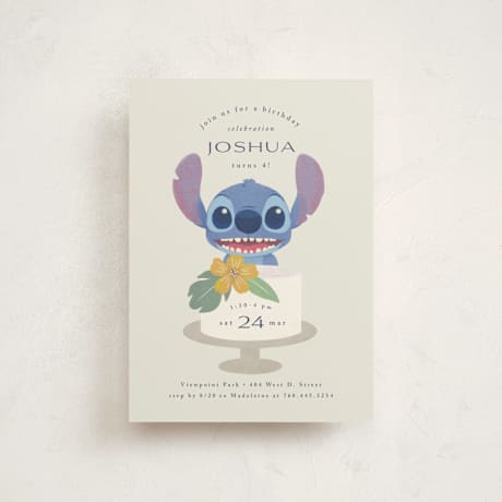 Petite Children's Birthday Party Invitations