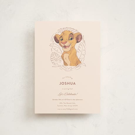 Petite Children's Birthday Party Invitations