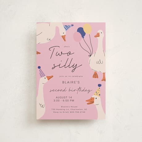 Children's Birthday Party Postcards