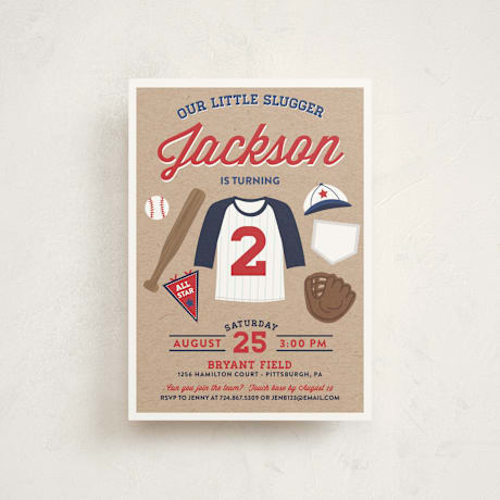 Children's Birthday Party Postcards