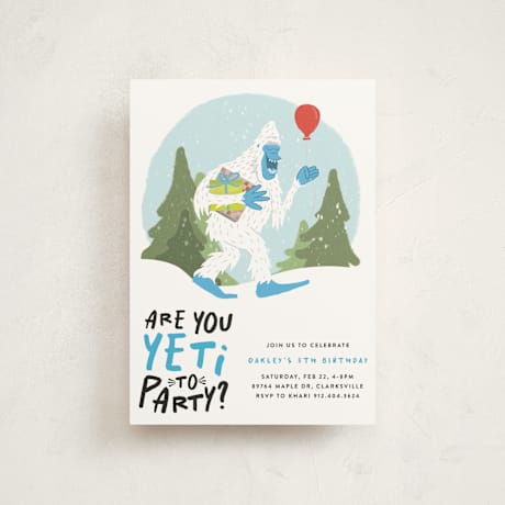 Children's Birthday Party Postcards