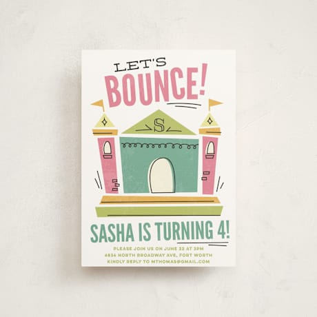 Children's Birthday Party Postcards