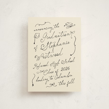 Petite Graduation Announcements
