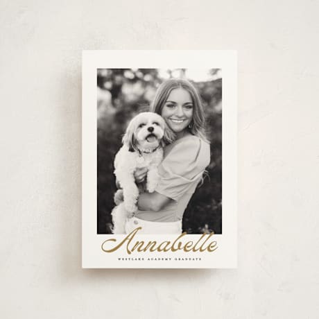 Petite Graduation Announcements