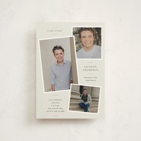 Graduation Party Invitation Postcards