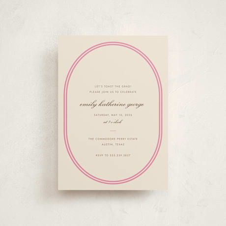 Graduation Party Invitation Postcards